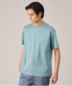 TAKEO KIKUCHI / タケオキクチ カットソー | ワンポイント カラー刺繍 Tシャツ