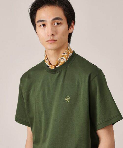 TAKEO KIKUCHI / タケオキクチ カットソー | ワンポイント カラー刺繍 Tシャツ | 詳細12
