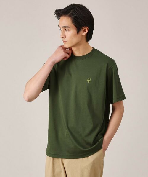 TAKEO KIKUCHI / タケオキクチ カットソー | ワンポイント カラー刺繍 Tシャツ | 詳細13