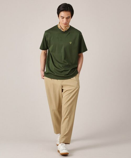 TAKEO KIKUCHI / タケオキクチ カットソー | ワンポイント カラー刺繍 Tシャツ | 詳細14