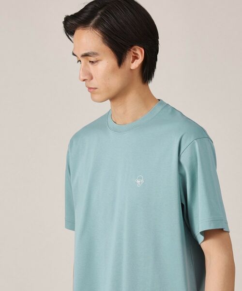 TAKEO KIKUCHI / タケオキクチ カットソー | ワンポイント カラー刺繍 Tシャツ | 詳細20