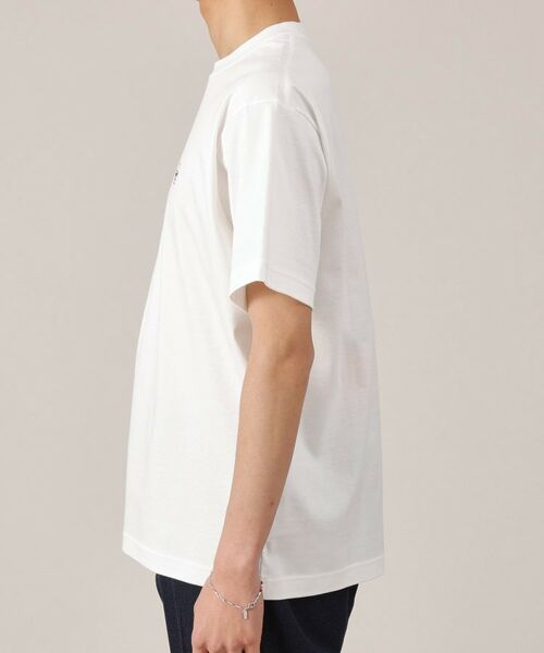 TAKEO KIKUCHI / タケオキクチ カットソー | ワンポイント カラー刺繍 Tシャツ | 詳細3