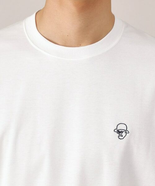 TAKEO KIKUCHI / タケオキクチ カットソー | ワンポイント カラー刺繍 Tシャツ | 詳細5