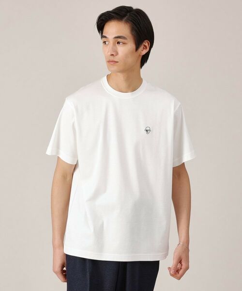 TAKEO KIKUCHI / タケオキクチ カットソー | ワンポイント カラー刺繍 Tシャツ | 詳細9