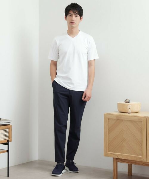 TAKEO KIKUCHI / タケオキクチ カットソー | テーラードジャージ Vネック | 詳細11