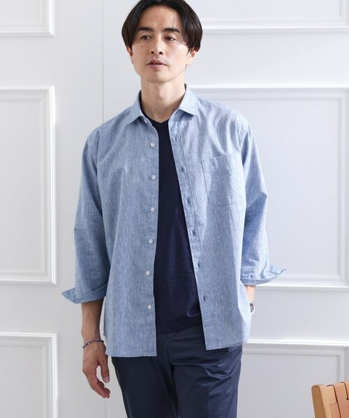 TAKEO KIKUCHI / タケオキクチ カットソー | テーラードジャージ Vネック | 詳細21