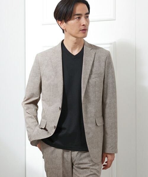 TAKEO KIKUCHI / タケオキクチ カットソー | テーラードジャージ Vネック | 詳細22