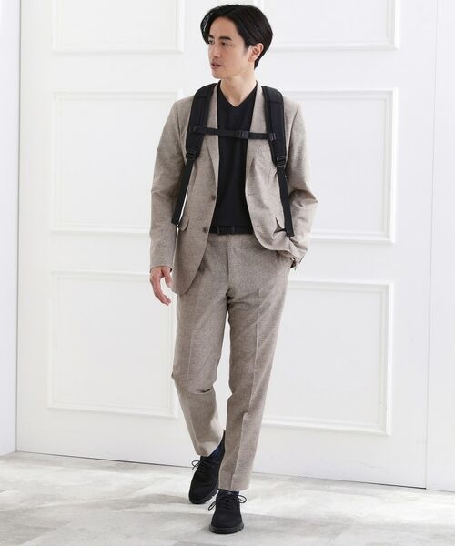 TAKEO KIKUCHI / タケオキクチ カットソー | テーラードジャージ Vネック | 詳細23