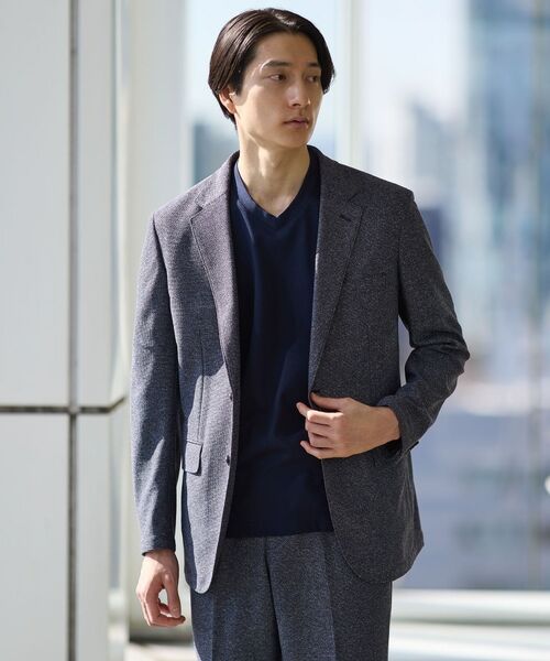 TAKEO KIKUCHI / タケオキクチ カットソー | テーラードジャージ Vネック | 詳細26