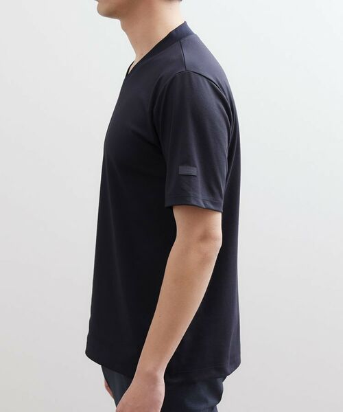 TAKEO KIKUCHI / タケオキクチ カットソー | テーラードジャージ Vネック | 詳細3