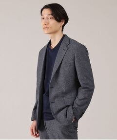 TAKEO KIKUCHI / タケオキクチ テーラードジャケット | 【抗菌防臭】尾州 リネンブレンド ハニカムメッシュ ジャケット