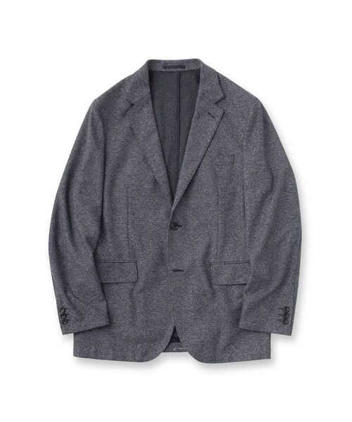 TAKEO KIKUCHI / タケオキクチ テーラードジャケット | 【抗菌防臭】尾州 リネンブレンド ハニカムメッシュ ジャケット | 詳細1