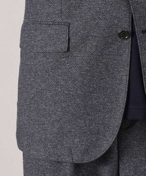 TAKEO KIKUCHI / タケオキクチ テーラードジャケット | 【抗菌防臭】尾州 リネンブレンド ハニカムメッシュ ジャケット | 詳細10
