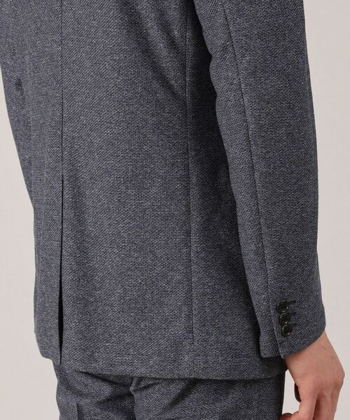 TAKEO KIKUCHI / タケオキクチ テーラードジャケット | 【抗菌防臭】尾州 リネンブレンド ハニカムメッシュ ジャケット | 詳細11