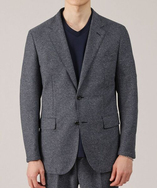 TAKEO KIKUCHI / タケオキクチ テーラードジャケット | 【抗菌防臭】尾州 リネンブレンド ハニカムメッシュ ジャケット | 詳細2