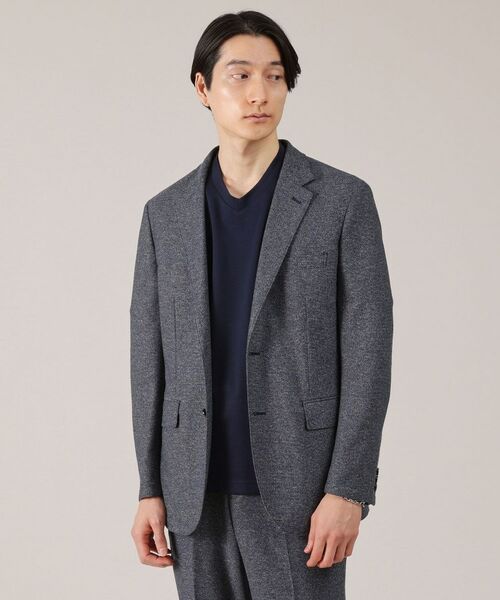 TAKEO KIKUCHI / タケオキクチ テーラードジャケット | 【抗菌防臭】尾州 リネンブレンド ハニカムメッシュ ジャケット | 詳細20