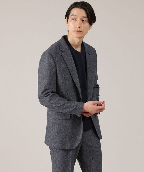 TAKEO KIKUCHI / タケオキクチ テーラードジャケット | 【抗菌防臭】尾州 リネンブレンド ハニカムメッシュ ジャケット | 詳細21