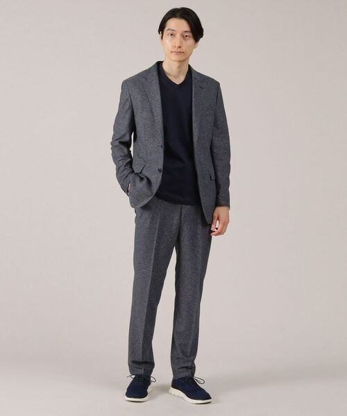 TAKEO KIKUCHI / タケオキクチ テーラードジャケット | 【抗菌防臭】尾州 リネンブレンド ハニカムメッシュ ジャケット | 詳細22