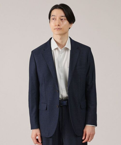 TAKEO KIKUCHI / タケオキクチ テーラードジャケット | 【抗菌防臭】尾州 リネンブレンド ハニカムメッシュ ジャケット | 詳細24