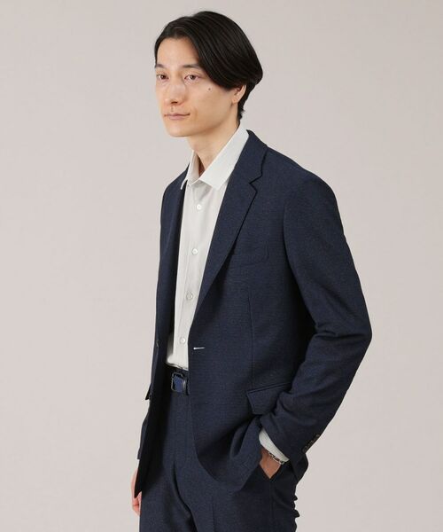 TAKEO KIKUCHI / タケオキクチ テーラードジャケット | 【抗菌防臭】尾州 リネンブレンド ハニカムメッシュ ジャケット | 詳細25