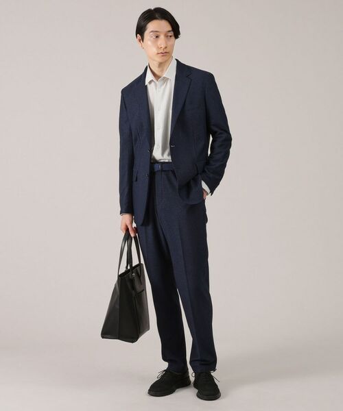 TAKEO KIKUCHI / タケオキクチ テーラードジャケット | 【抗菌防臭】尾州 リネンブレンド ハニカムメッシュ ジャケット | 詳細26