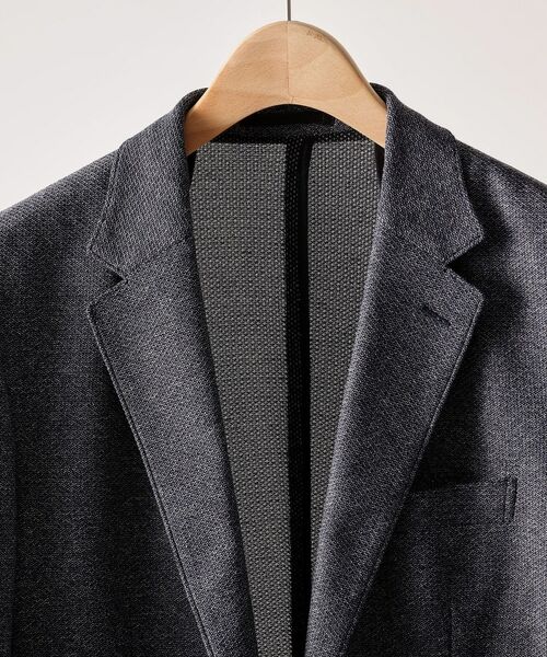 TAKEO KIKUCHI / タケオキクチ テーラードジャケット | 【抗菌防臭】尾州 リネンブレンド ハニカムメッシュ ジャケット | 詳細28