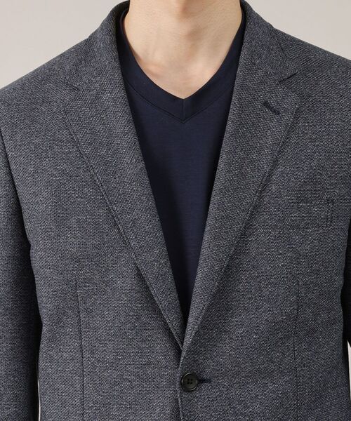 TAKEO KIKUCHI / タケオキクチ テーラードジャケット | 【抗菌防臭】尾州 リネンブレンド ハニカムメッシュ ジャケット | 詳細5