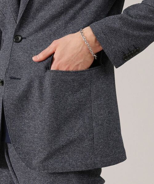 TAKEO KIKUCHI / タケオキクチ テーラードジャケット | 【抗菌防臭】尾州 リネンブレンド ハニカムメッシュ ジャケット | 詳細8