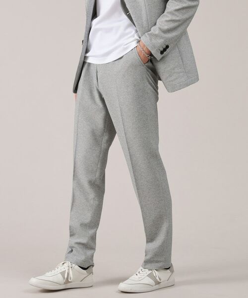 TAKEO KIKUCHI / タケオキクチ パンツ | 【抗菌防臭】尾州 リネンブレンド ハニカムメッシュ パンツ | 詳細2