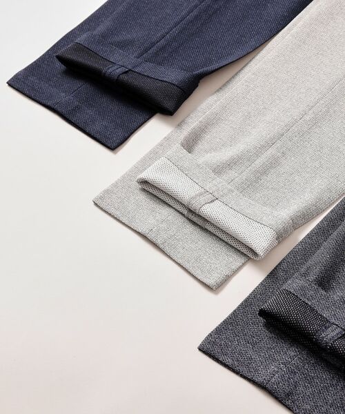 TAKEO KIKUCHI / タケオキクチ パンツ | 【抗菌防臭】尾州 リネンブレンド ハニカムメッシュ パンツ | 詳細23