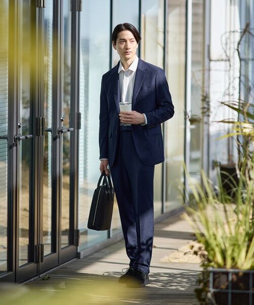 TAKEO KIKUCHI / タケオキクチ パンツ | 【抗菌防臭】尾州 リネンブレンド ハニカムメッシュ パンツ | 詳細26