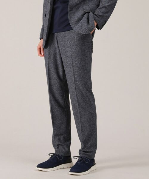 TAKEO KIKUCHI / タケオキクチ パンツ | 【抗菌防臭】尾州 リネンブレンド ハニカムメッシュ パンツ | 詳細6
