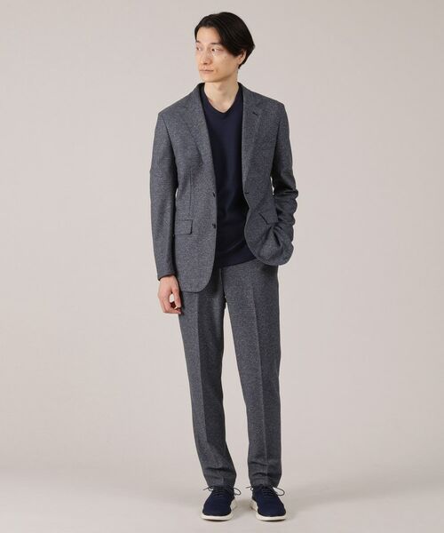 TAKEO KIKUCHI / タケオキクチ パンツ | 【抗菌防臭】尾州 リネンブレンド ハニカムメッシュ パンツ | 詳細7