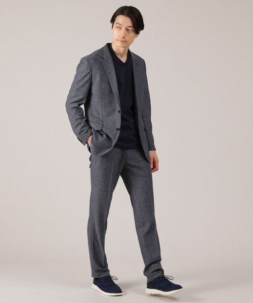 TAKEO KIKUCHI / タケオキクチ パンツ | 【抗菌防臭】尾州 リネンブレンド ハニカムメッシュ パンツ | 詳細8