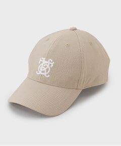 TAKEO KIKUCHI / タケオキクチ キャップ | シアサッカー エンブレム キャップ