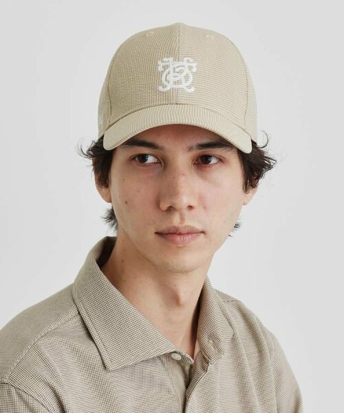 TAKEO KIKUCHI / タケオキクチ キャップ | シアサッカー エンブレム キャップ | 詳細10