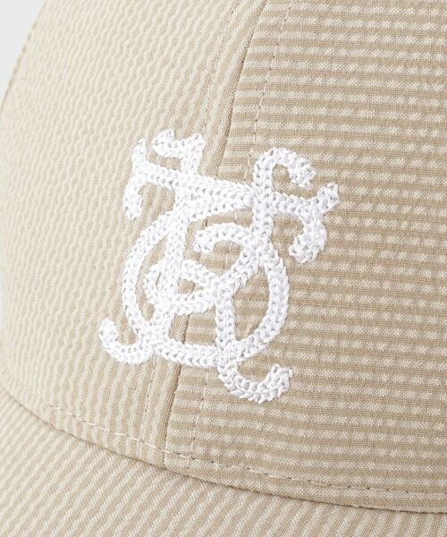 TAKEO KIKUCHI / タケオキクチ キャップ | シアサッカー エンブレム キャップ | 詳細6