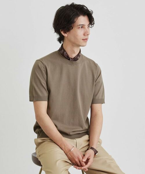 TAKEO KIKUCHI / タケオキクチ カットソー | テーラードニット プルオーバー | 詳細13