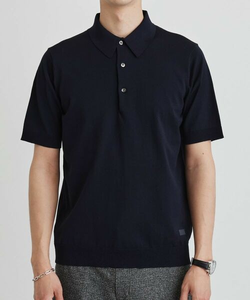TAKEO KIKUCHI / タケオキクチ ポロシャツ | テーラードニット ポロシャツ | 詳細2