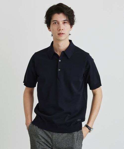 TAKEO KIKUCHI / タケオキクチ ポロシャツ | テーラードニット ポロシャツ | 詳細25