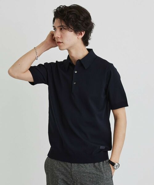 TAKEO KIKUCHI / タケオキクチ ポロシャツ | テーラードニット ポロシャツ | 詳細26