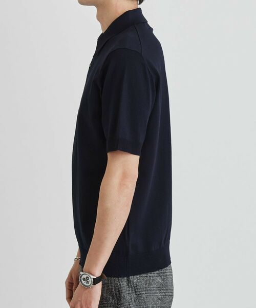 TAKEO KIKUCHI / タケオキクチ ポロシャツ | テーラードニット ポロシャツ | 詳細3