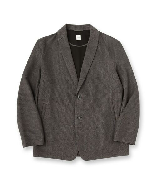 TAKEO KIKUCHI / タケオキクチ カーディガン・ボレロ | 【尾州織】後染め ドビーメッシュ ショール羽織り | 詳細1