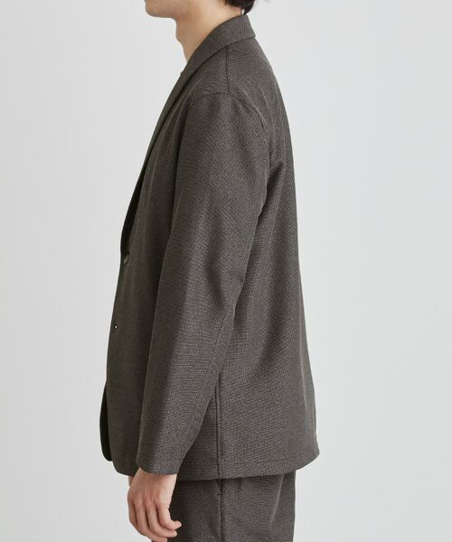 TAKEO KIKUCHI / タケオキクチ カーディガン・ボレロ | 【尾州織】後染め ドビーメッシュ ショール羽織り | 詳細3