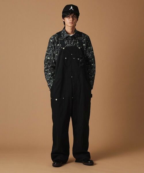 TAKEO KIKUCHI/タケオキクチ 525DENIM オーバーオール ブラック(019) 03(L) TAKEO KIKUCHI/タケオキクチ 525DENIM オーバーオール ブラック(019) 03(L)