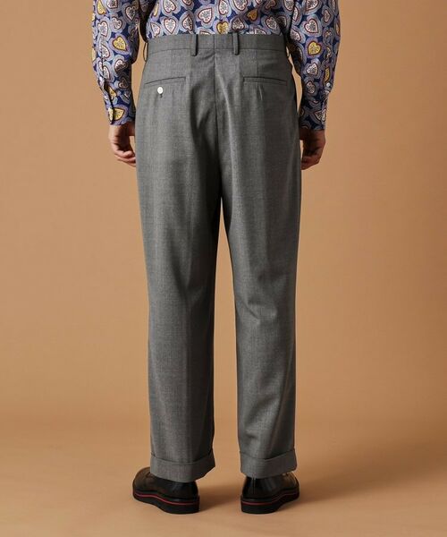 TAKEO KIKUCHI / タケオキクチ パンツ | トニック グレーワイドスラックス | 詳細4