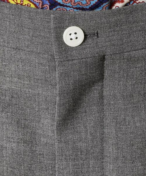 TAKEO KIKUCHI / タケオキクチ パンツ | トニック グレーワイドスラックス | 詳細8