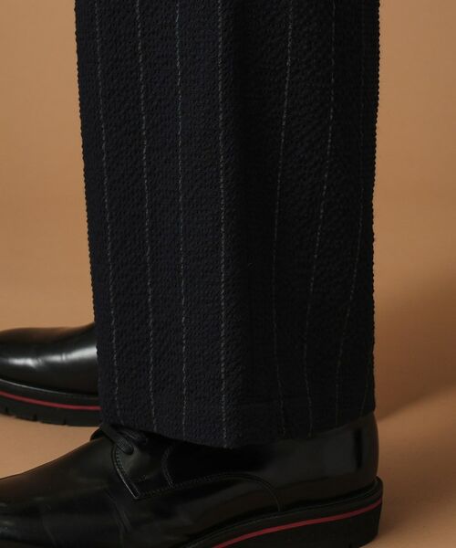 TAKEO KIKUCHI / タケオキクチ パンツ | ウールサッカーストライプパンツ | 詳細8