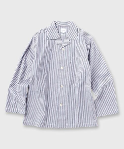 TAKEO KIKUCHI / タケオキクチ ルームウェア | ブリティッシュストライプ テーラードパジャマ | 詳細1