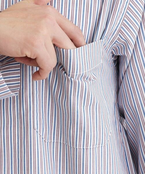 TAKEO KIKUCHI / タケオキクチ ルームウェア | ブリティッシュストライプ テーラードパジャマ | 詳細8